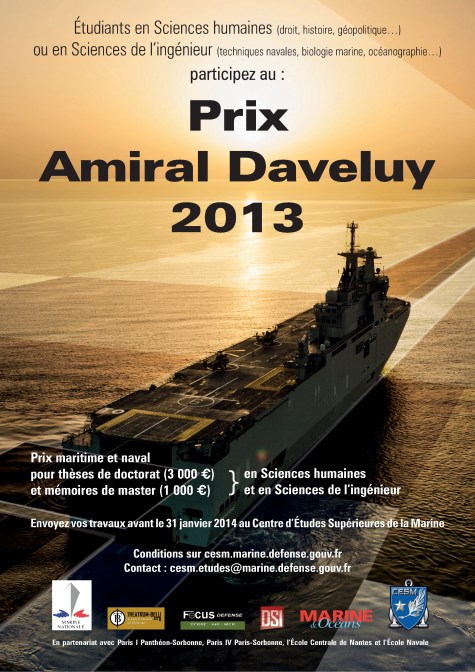 Affiche Prix Daveluy 2013