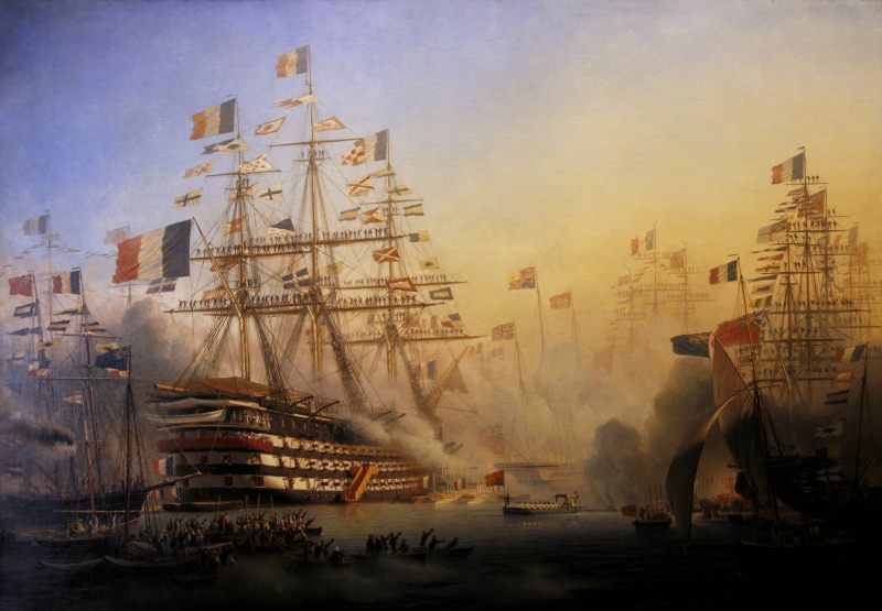 Visite de Napoléon III et Victoria à Cherbourg