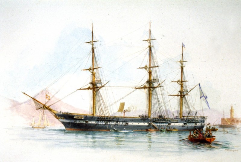 La frégate russe Svetlana